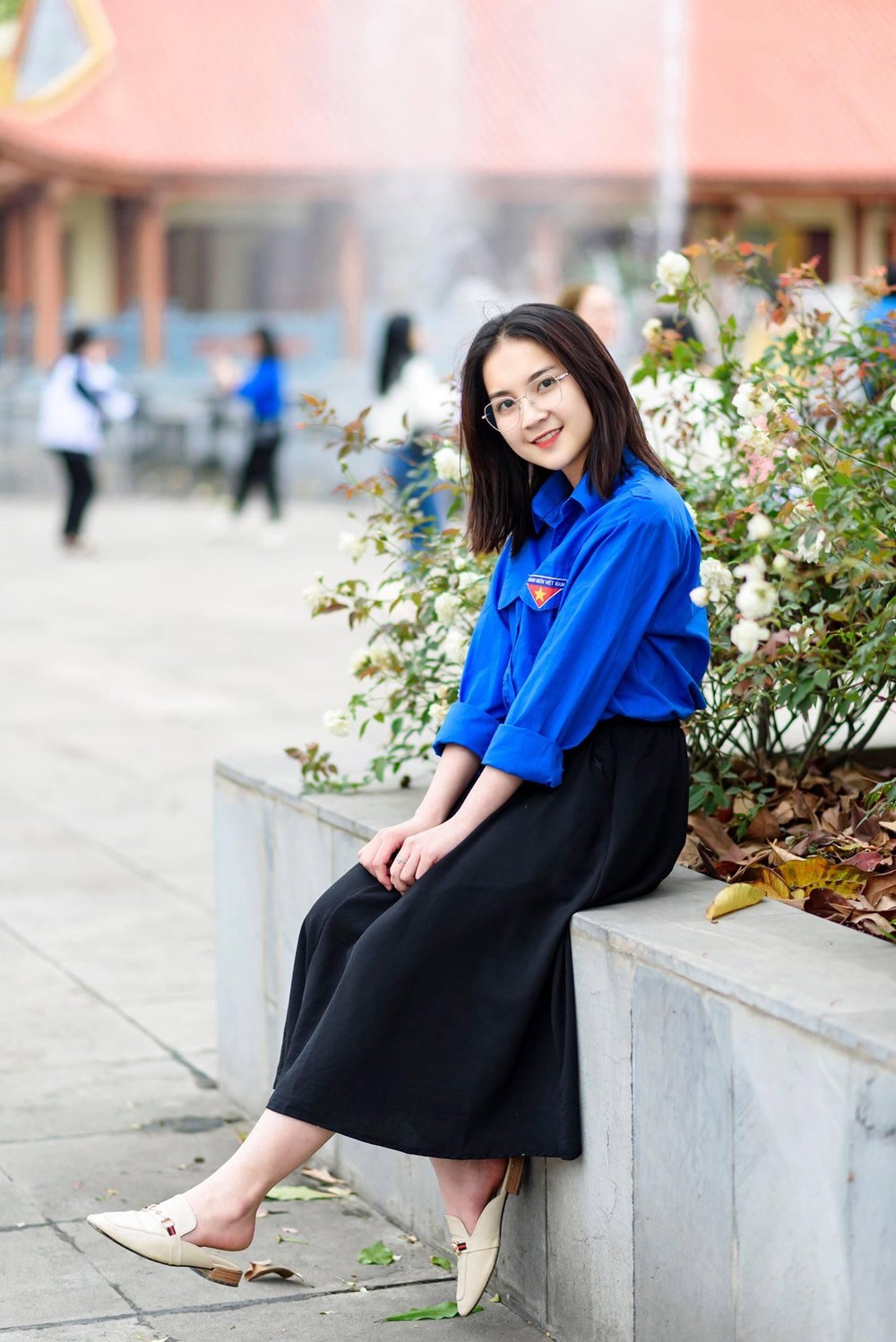 Nữ sinh tài sắc vẹn toàn của trường Đại học Y Dược - Đại học Thái Nguyên - Ảnh 1.