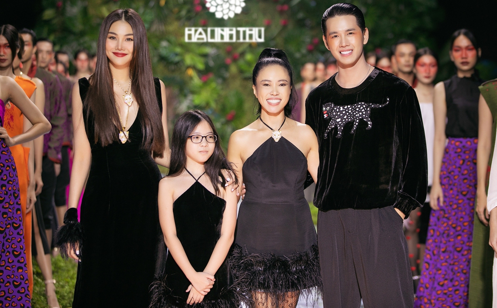 Thanh Hằng, Minh Kha gây ấn tượng trong show diễn của NTK Hà Linh Thư
