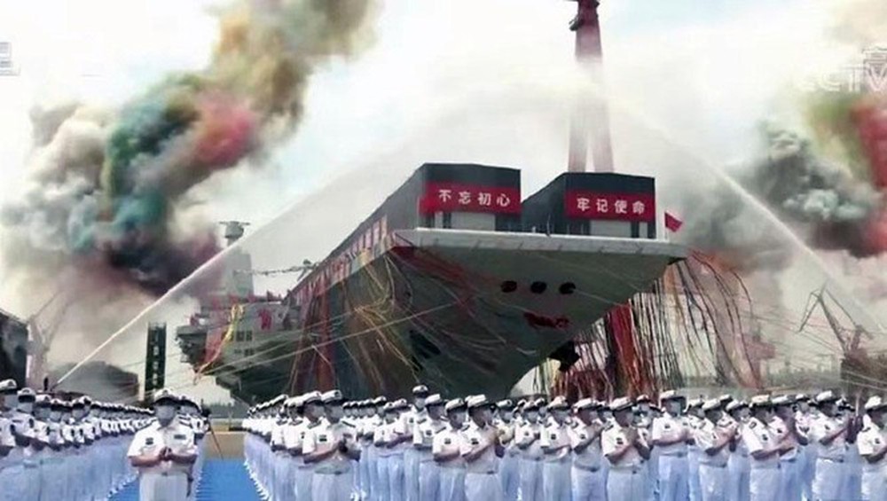 Thấy gì qua việc Trung Quốc hạ thủy tàu sân bay thứ ba mang tên Phúc Kiến? - Ảnh 3.