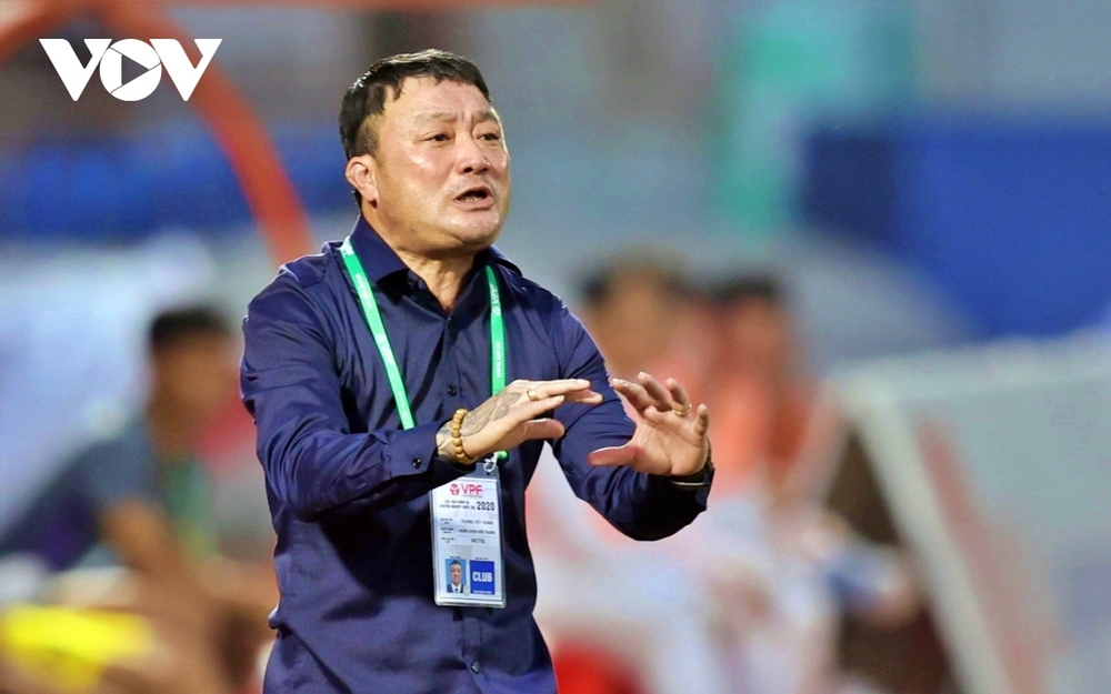 Viettel FC lên tiếng về tương lai của HLV Trương Việt Hoàng - Ảnh 1.