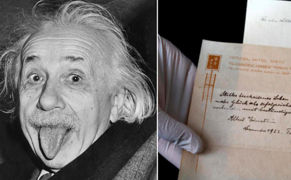 Bí quyết sống hạnh phúc của thiên tài Albert Einstein được hậu thế bỏ 36 tỷ ra mua: Chỉ 17 chữ ngắn ngủi nhưng đủ thấm