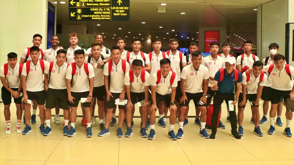 Viettel FC lên đường tham dự AFC Cup 2022 - Ảnh 1.