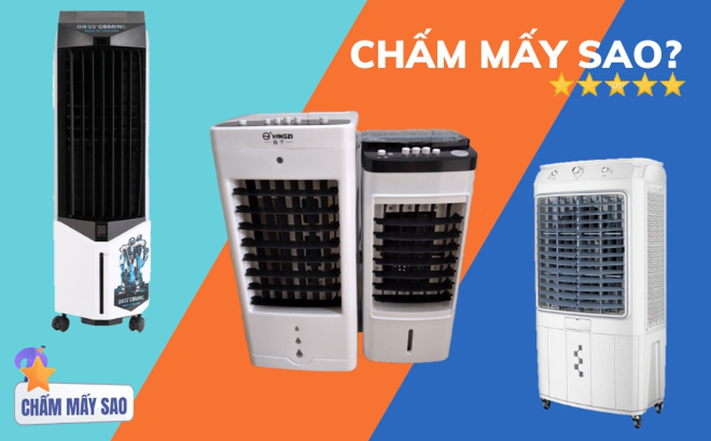 Tối hè nóng hầm hập, xem ngay 3 mẫu quạt điều hòa, quạt hơi nước vừa mát vừa tiết kiệm