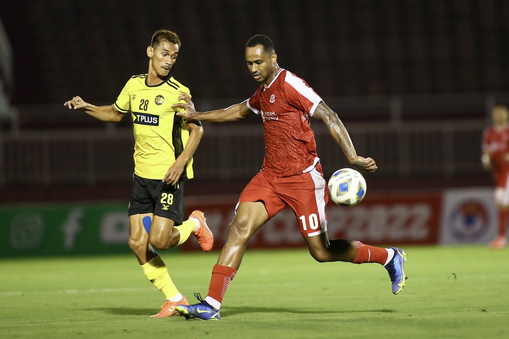 HẾT GIỜ Viettel 5-1 Young Elephants: Đại gia Việt Nam trừng phạt CLB Lào - Ảnh 1.