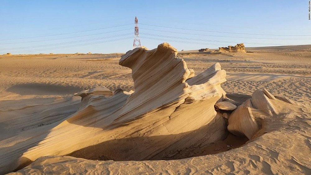 Cồn cát hóa thạch Abu Dhabi: Kiệt tác từ biến đổi khí hậu - Ảnh 5.