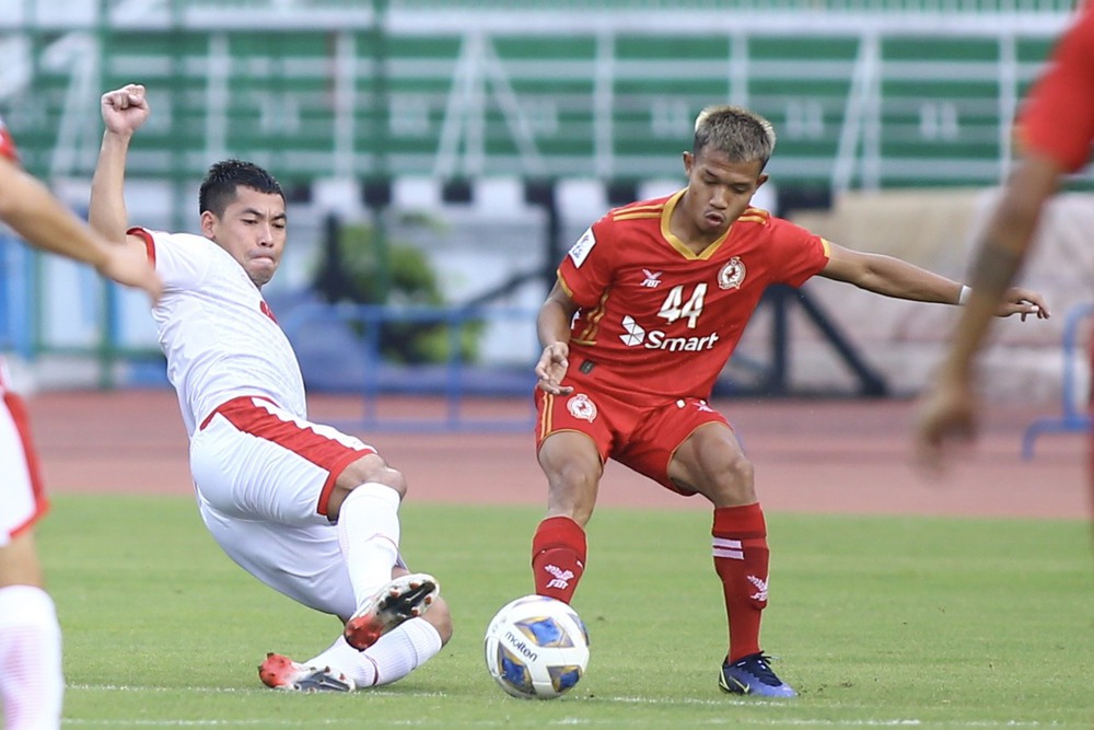 TRỰC TIẾP Viettel 1-0 Phnom Penh Crown: CLB Việt Nam vượt đối thủ Campuchia bằng siêu phẩm - Ảnh 1.