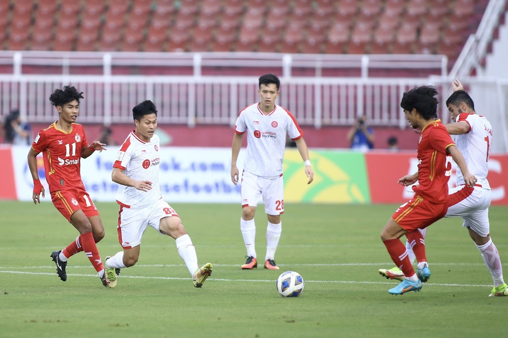 TRỰC TIẾP Viettel 1-0 Phnom Penh Crown: CLB Việt Nam vượt đối thủ Campuchia bằng siêu phẩm - Ảnh 2.