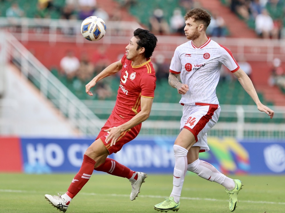 TRỰC TIẾP Viettel 1-0 Phnom Penh Crown: CLB Việt Nam vượt đối thủ Campuchia bằng siêu phẩm - Ảnh 1.