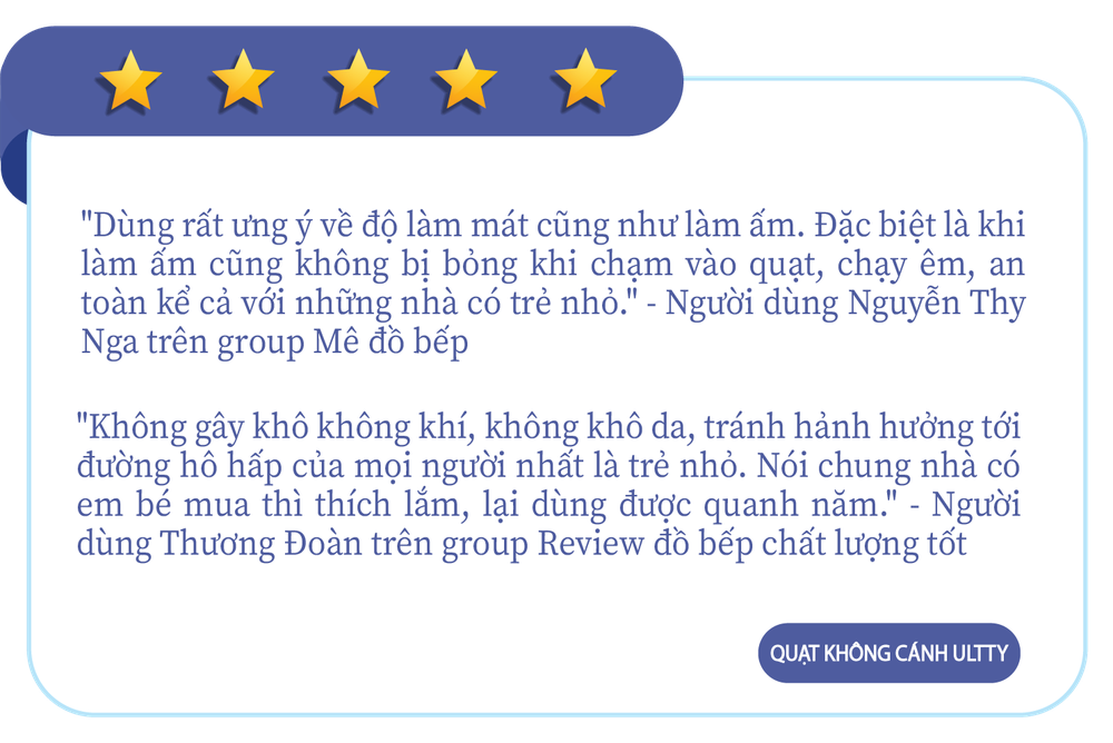 Người dùng nói gì về quạt không cánh? Từ loại 3 đến 15 triệu đều có chung một điểm trừ - Ảnh 5.