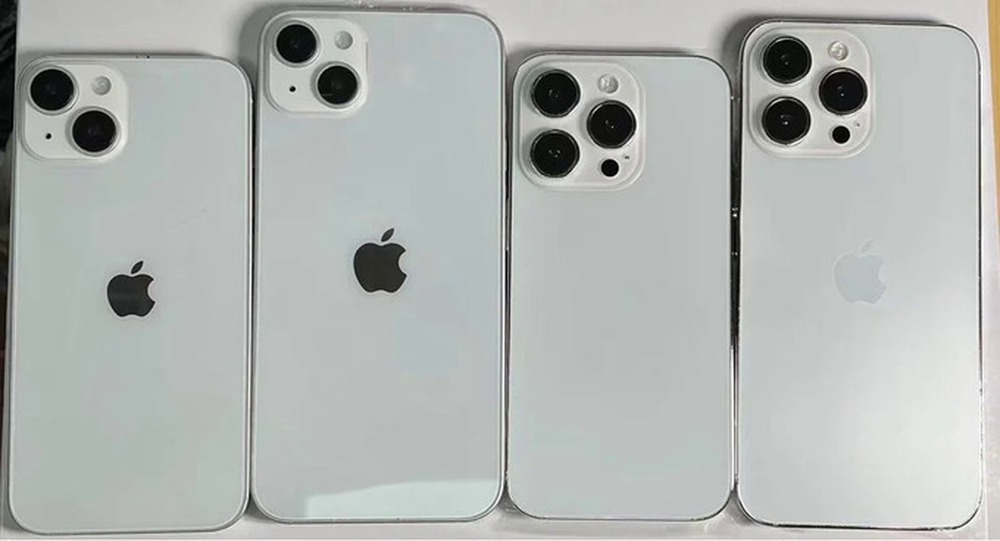 Leaked images of iPhone 14 models - Photo 1.