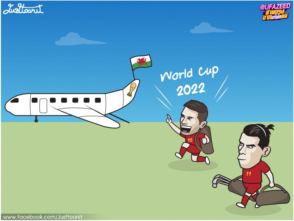 Biếm họa 24h: Gareth Bale c&oacute; lần đầu dự World Cup - Ảnh 1.