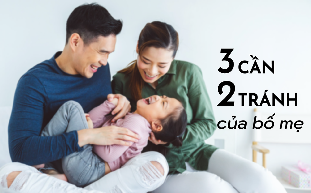 Khi con mắc lỗi, cha mẹ thông thái sẽ áp dụng "3 cần, 2 tránh" để con ngoan ngoãn, tự giác