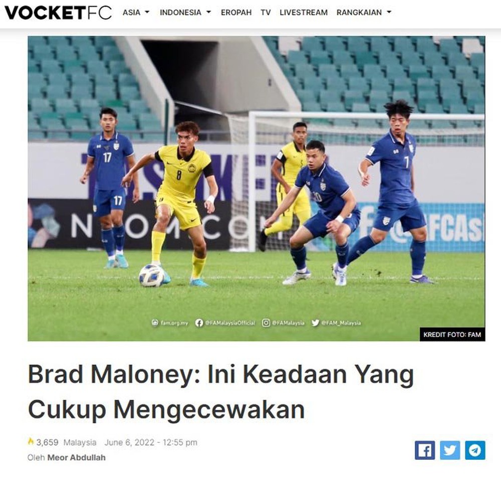 U23 Việt Nam bất ngờ hưởng lợi từ biến cố lớn của Malaysia sát giờ thi đấu - Ảnh 1.