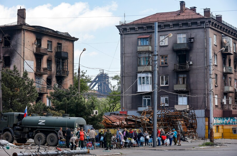 Mariupol có thể phong tỏa toàn thành phố vì đối mặt nguy cơ bùng phát dịch tả - Ảnh 1.