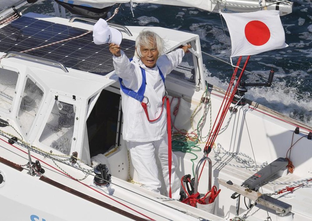 Chuyến phiêu lưu vượt đại dương cô độc của nhà thám hiểm Nhật Bản 83 tuổi - Ảnh 1.