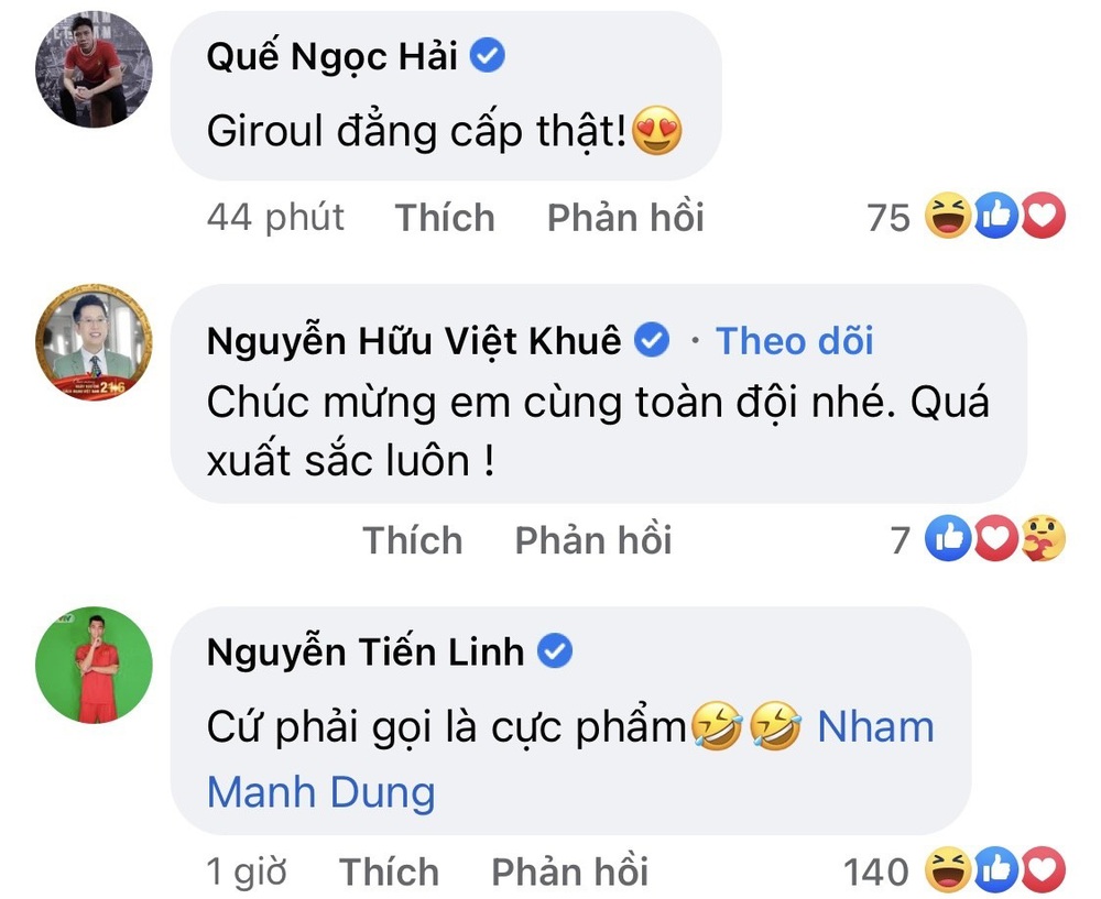 Nhâm Mạnh Dũng đang ăn mừng chiến thắng, Bùi Hoàng Việt Anh liền cà khịa đàn em vấn đề giới tính - Ảnh 3.