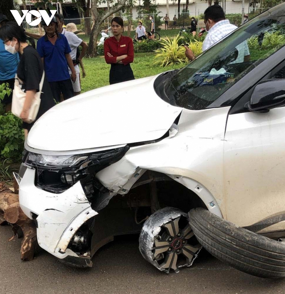 Vụ gây tai nạn rồi bỏ chạy ở Bình Phước: Nữ tài xế vi phạm nồng độ cồn - Ảnh 1.
