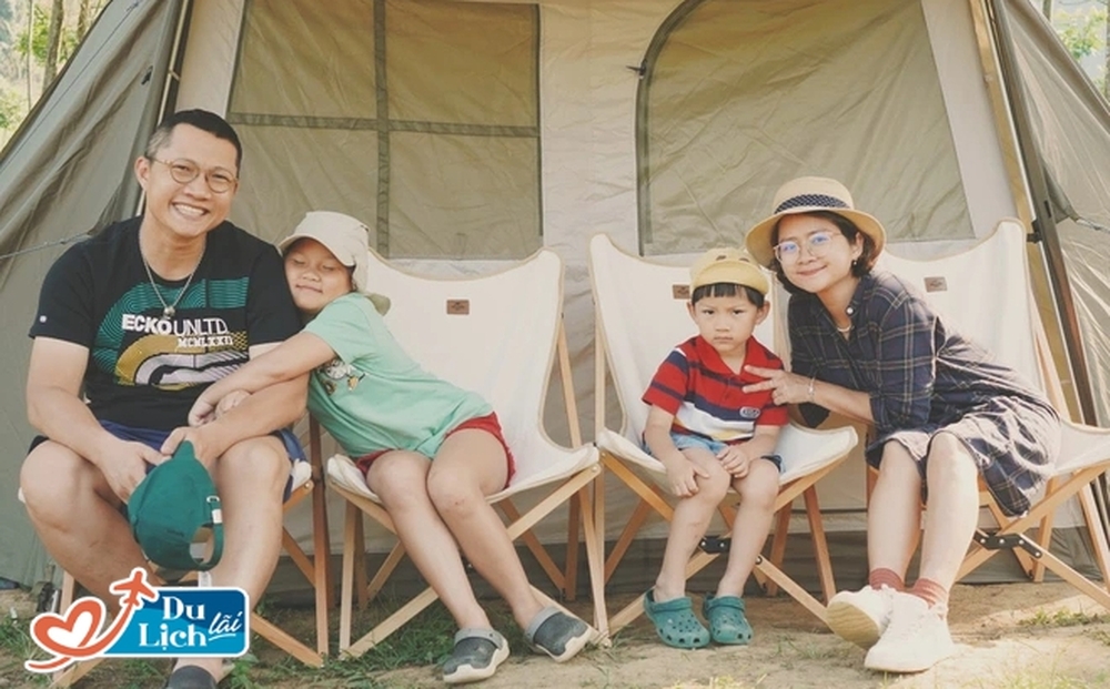 Gia đình Hà Nội "mê" cắm trại: Tranh thủ từng phút giây, vì tuổi thơ các con ngắn lắm
