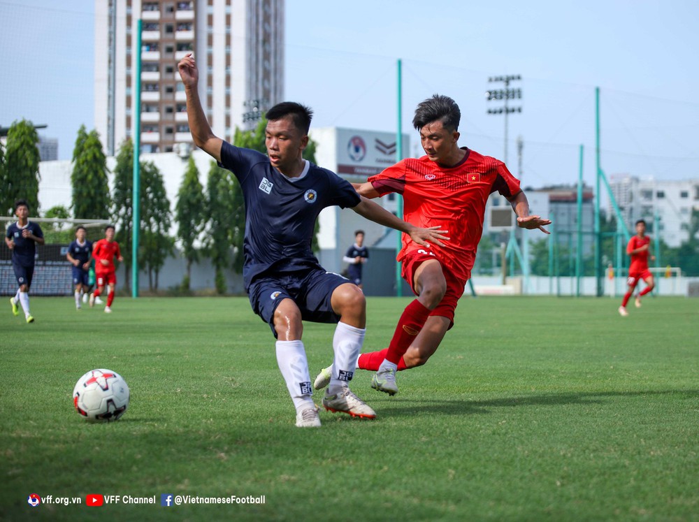 Đấu tập, U16 Việt Nam vs. U19 Hà Nội (1-3): Bài test chất lượng - Ảnh 3.