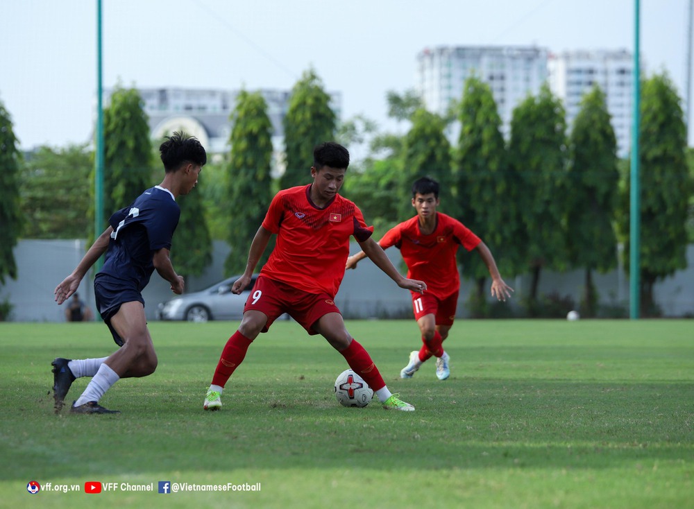 Đấu tập, U16 Việt Nam vs. U19 Hà Nội (1-3): Bài test chất lượng - Ảnh 10.