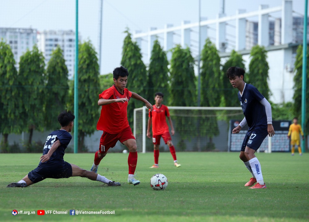 Đấu tập, U16 Việt Nam vs. U19 Hà Nội (1-3): Bài test chất lượng - Ảnh 11.