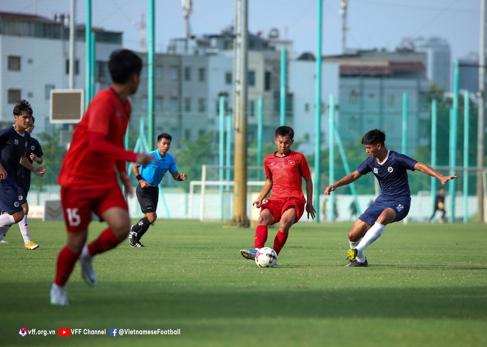 Đấu tập, U16 Việt Nam vs. U19 Hà Nội (1-3): Bài test chất lượng - Ảnh 14.