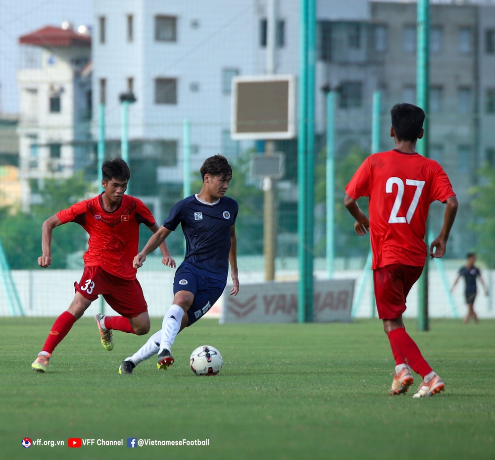 Đấu tập, U16 Việt Nam vs. U19 Hà Nội (1-3): Bài test chất lượng - Ảnh 17.