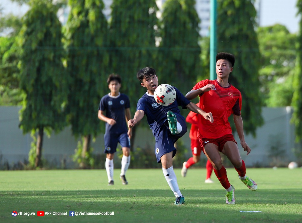 Đấu tập, U16 Việt Nam vs. U19 Hà Nội (1-3): Bài test chất lượng - Ảnh 20.