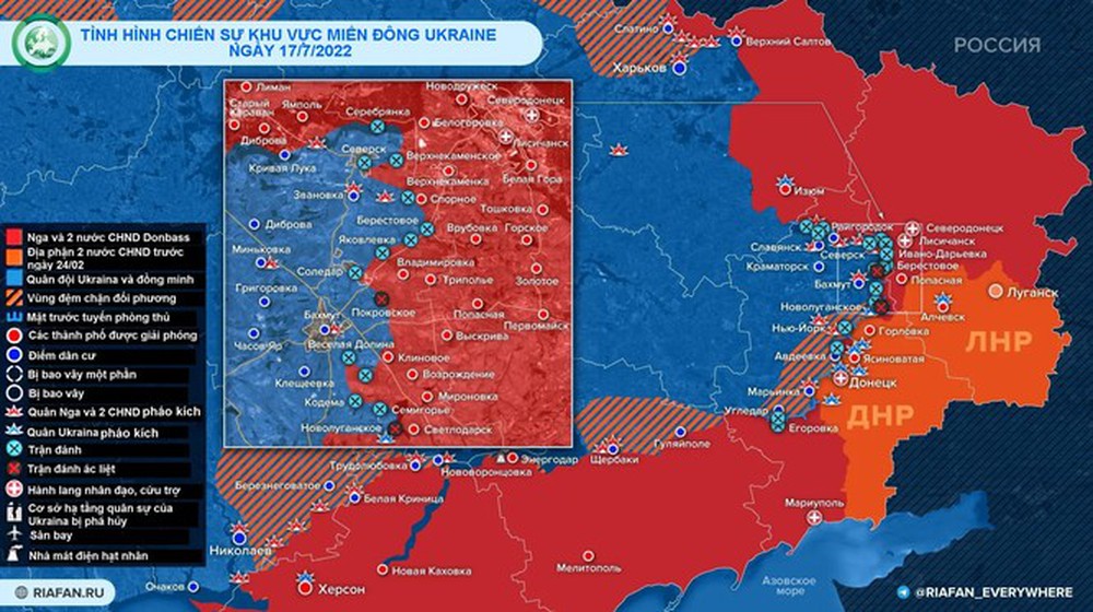 Không quân Nga không kích loại khỏi vòng chiến 200 lính Ukraine - Ảnh 2.