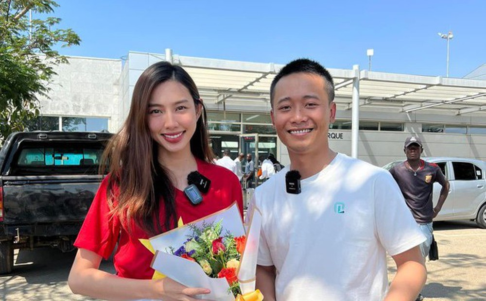 Ngọt lịm tim khi thấy Quang Linh Vlogs lưu luyến Hoa hậu Thùy Tiên một cách cực lãng mạn