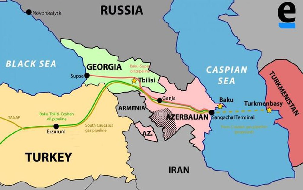 Azerbaijan - tâm điểm chiến lược dầu khí của Mỹ trong bối cảnh xung đột Ukraine - Ảnh 1.