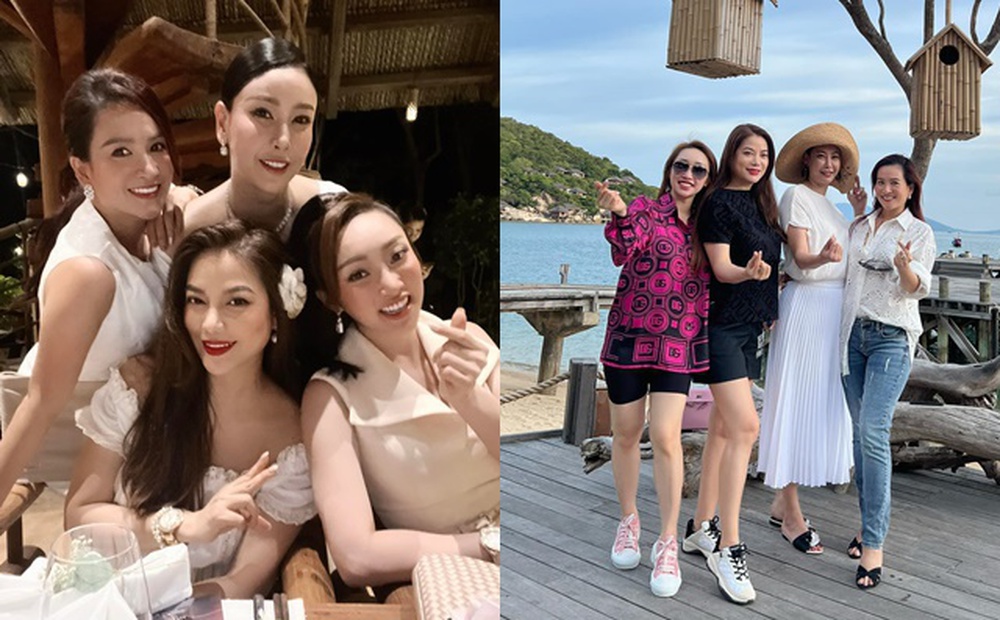 Hội bạn thân "quyền lực" tụ họp: Trương Ngọc Ánh nổi bật khi đọ sắc bên Hà Kiều Anh và vợ hai diễn viên nổi tiếng