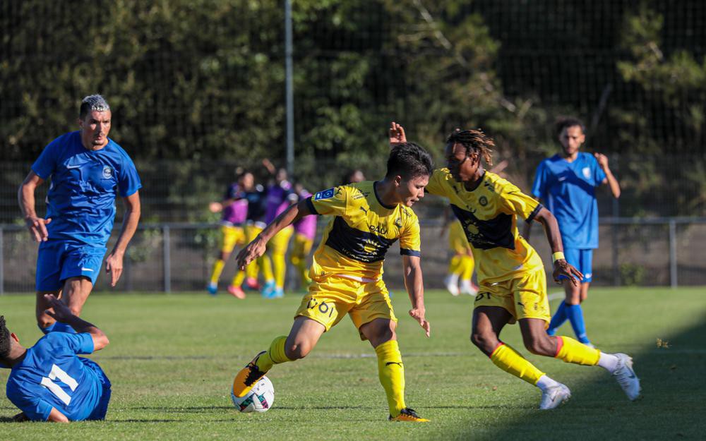 Quang Hải mong được đá chính, nói lời sung sướng sau lần đầu ra sân tại Ligue 2 - Ảnh 1.