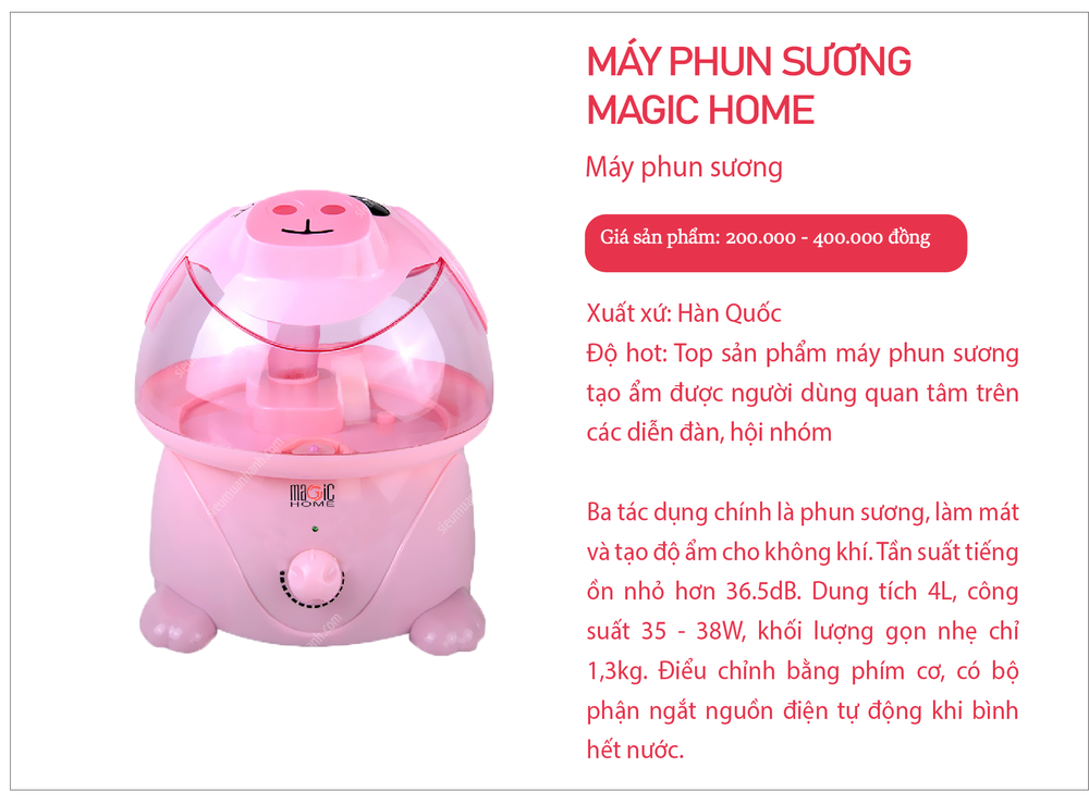 Máy phun sương tạo ẩm cho phòng điều hòa giá chỉ 1 triệu: Giá rẻ liệu có hiệu quả? - Ảnh 7.