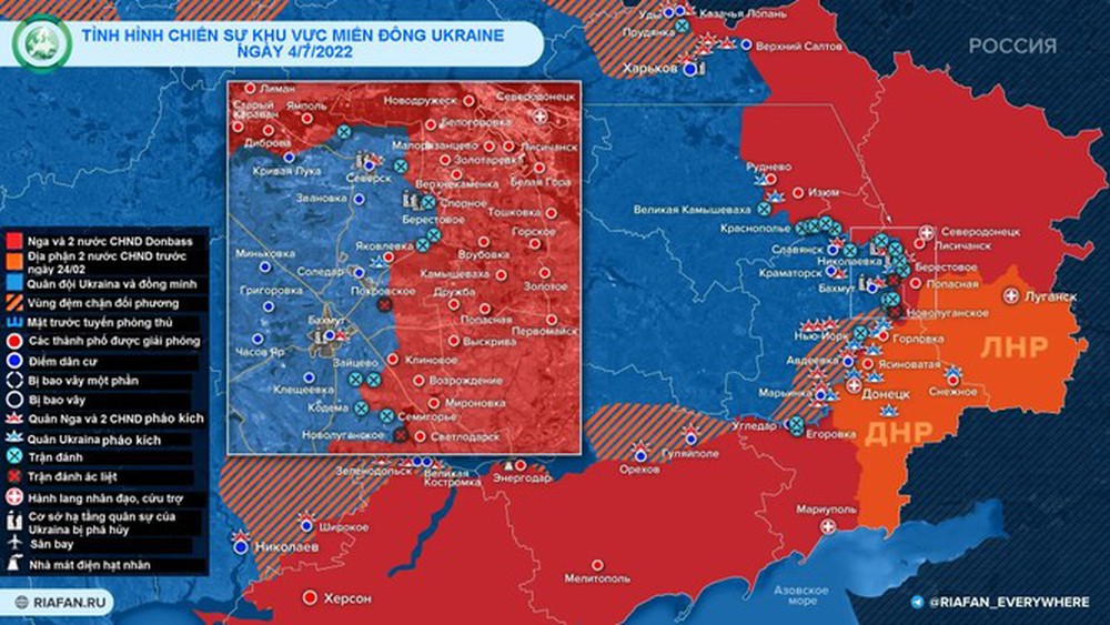 Ukraine thương vong hơn 5.000 quân trong 2 tuần chiến đấu ở Lugansk - Ảnh 2.