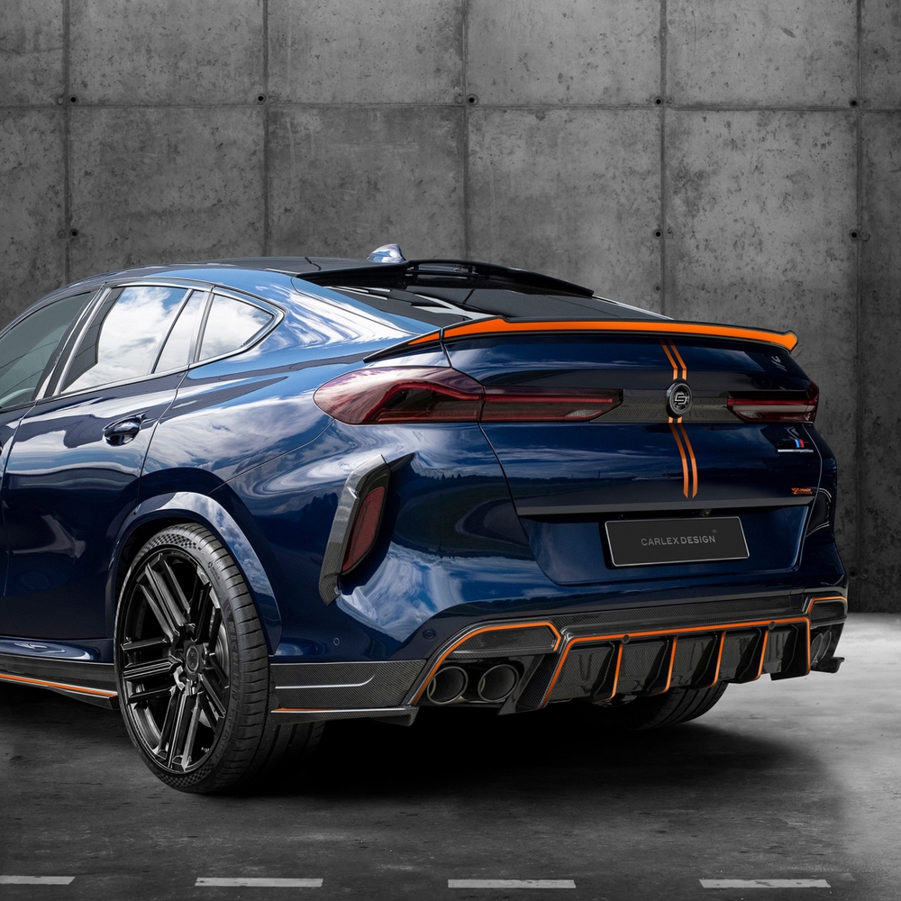 Mê mẩn với BMW X6 M độ phong cách nội thất Lamborghini - Ảnh 5.