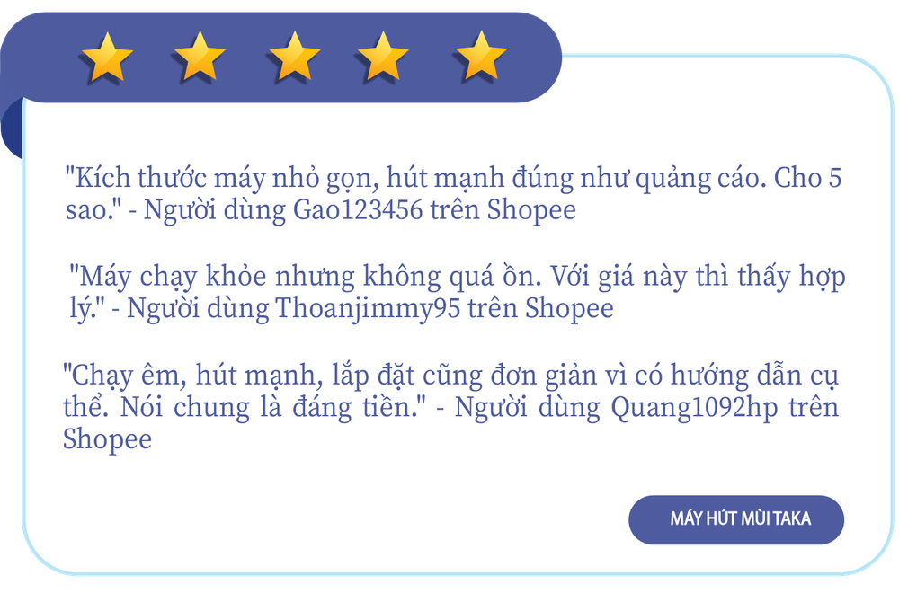 Người dùng chấm sao máy hút mùi Made in Việt Nam: Giá tuy rẻ nhưng hút cực hiệu quả! - Ảnh 8.