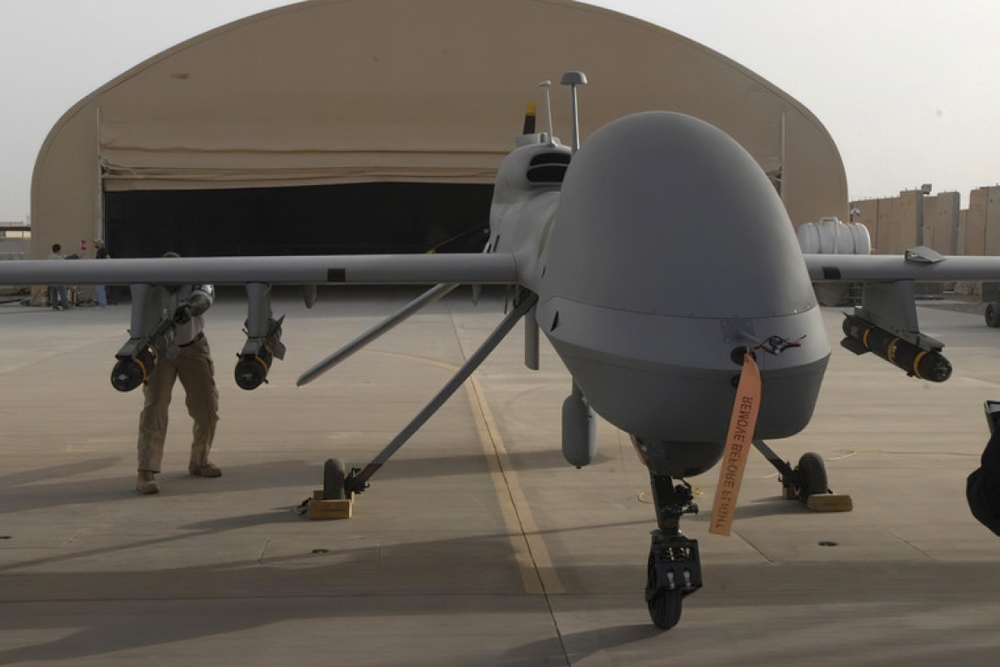 Vì sao Mỹ chưa cung cấp UAV Đại bàng xám Gray Eagle cho Ukraine? - Ảnh 1.