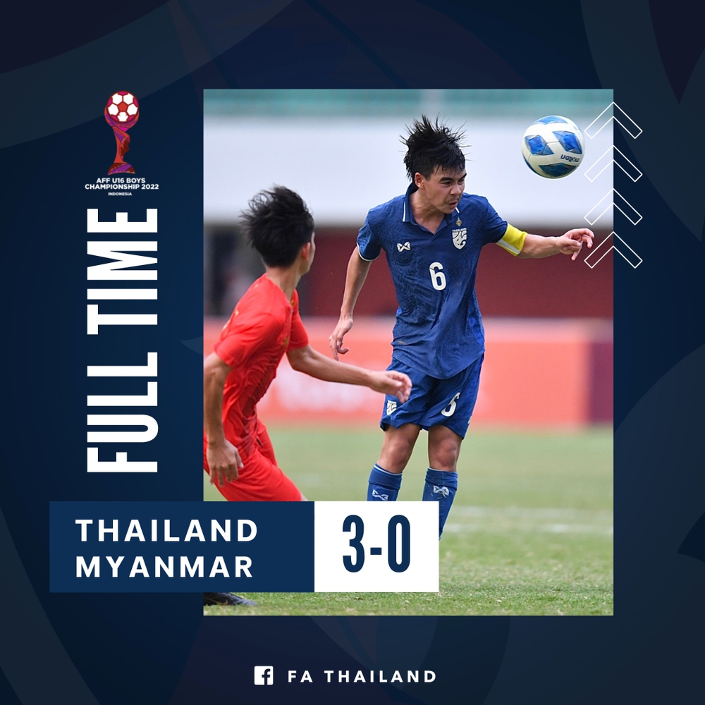 TRỰC TIẾP U16 Thái Lan 3-0 U16 Myanmar: Thái Lan về thứ ba ở giải Đông Nam Á 2022 - Ảnh 3.