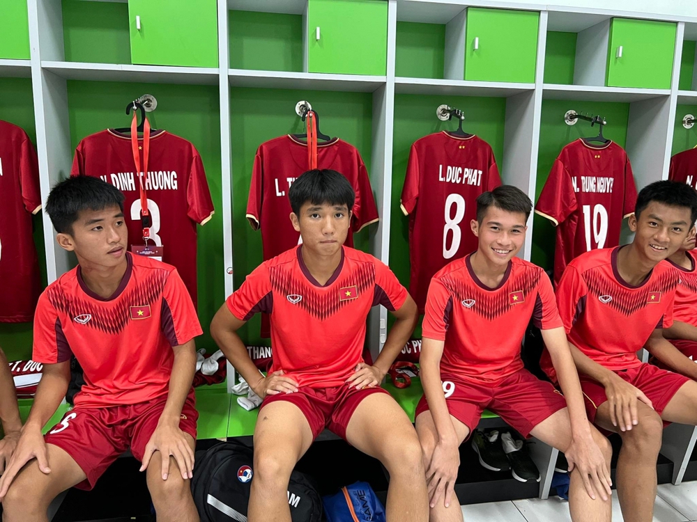 TRỰC TIẾP U16 Việt Nam - U16 Indonesia: Chung kết U16 Đông Nam Á 2022 - Ảnh 3.
