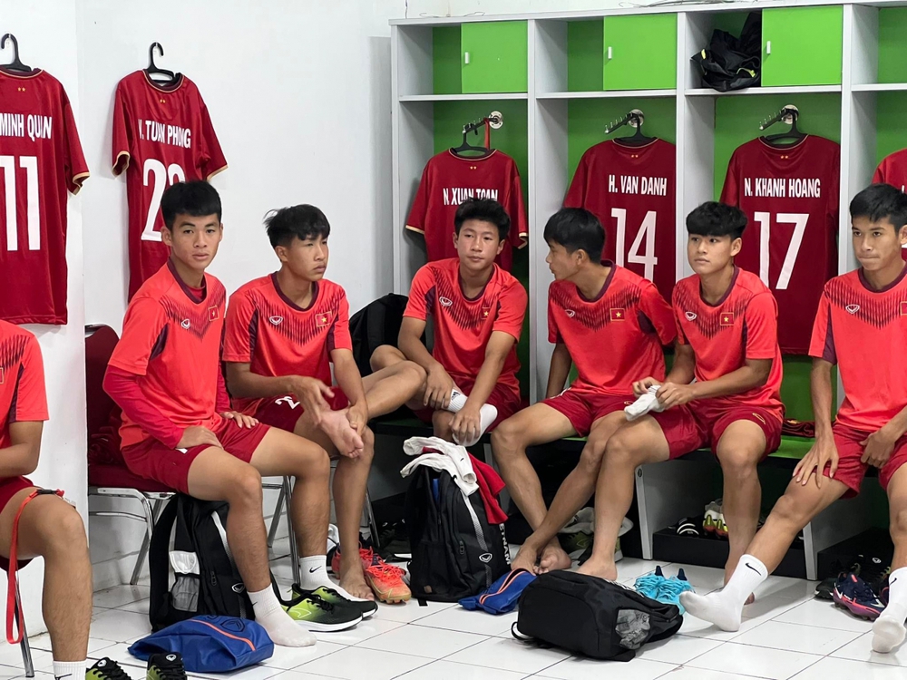 TRỰC TIẾP U16 Việt Nam - U16 Indonesia: Chung kết U16 Đông Nam Á 2022 - Ảnh 4.