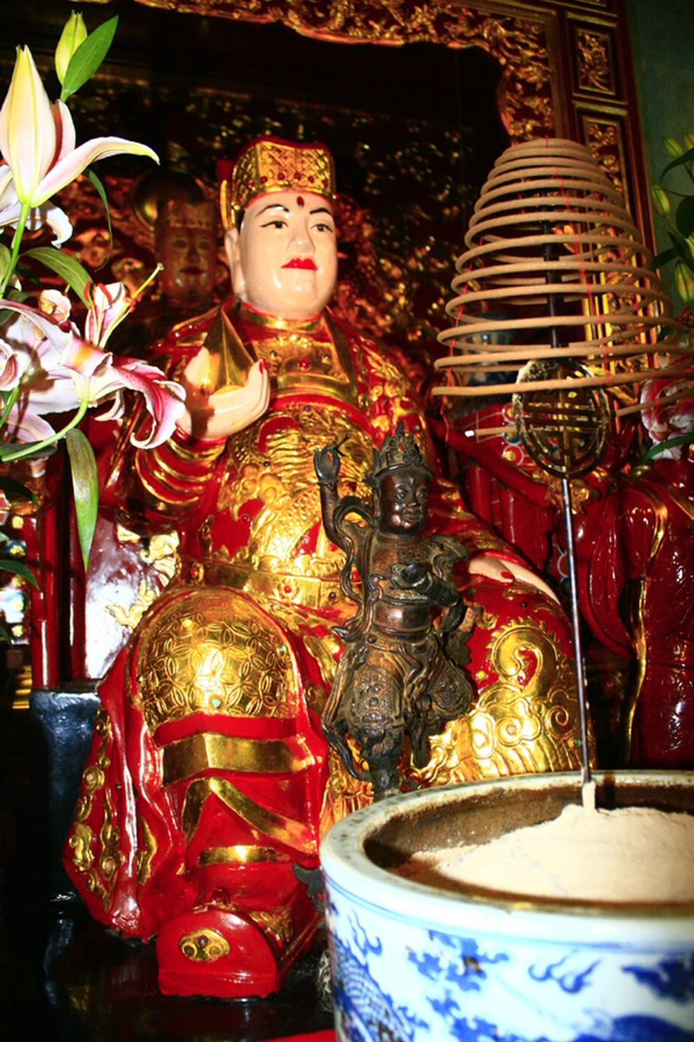 Đền Hỏa Thần phố Hàng Điếu - Ngôi đền duy nhất tại Hà Nội thờ Ông tổ phòng cháy chữa cháy - Ảnh 10.