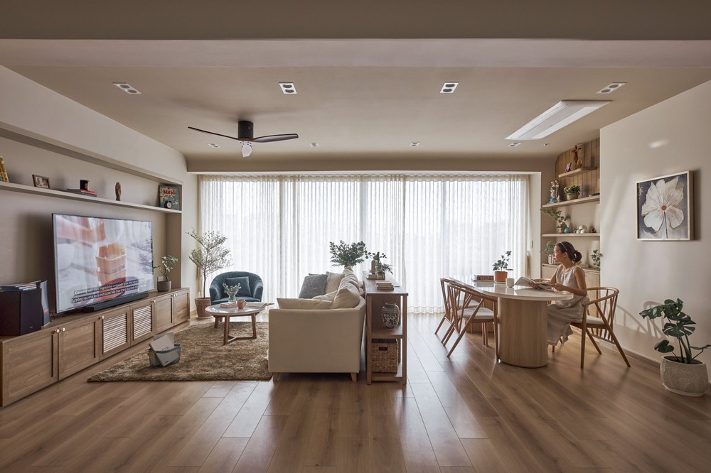 Cặp vợ chồng sống ở TP HCM chi 1,5 tỷ cải tạo lại căn hộ đẹp như homestay nghỉ dưỡng trên Đà Lạt - Ảnh 23.