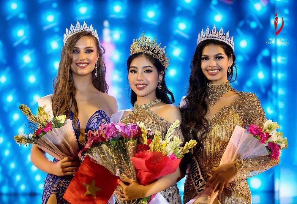 Cô bạn xinh xắn mang vương miện Miss Teen International 2022 về cho Việt Nam là ai? - Ảnh 7.