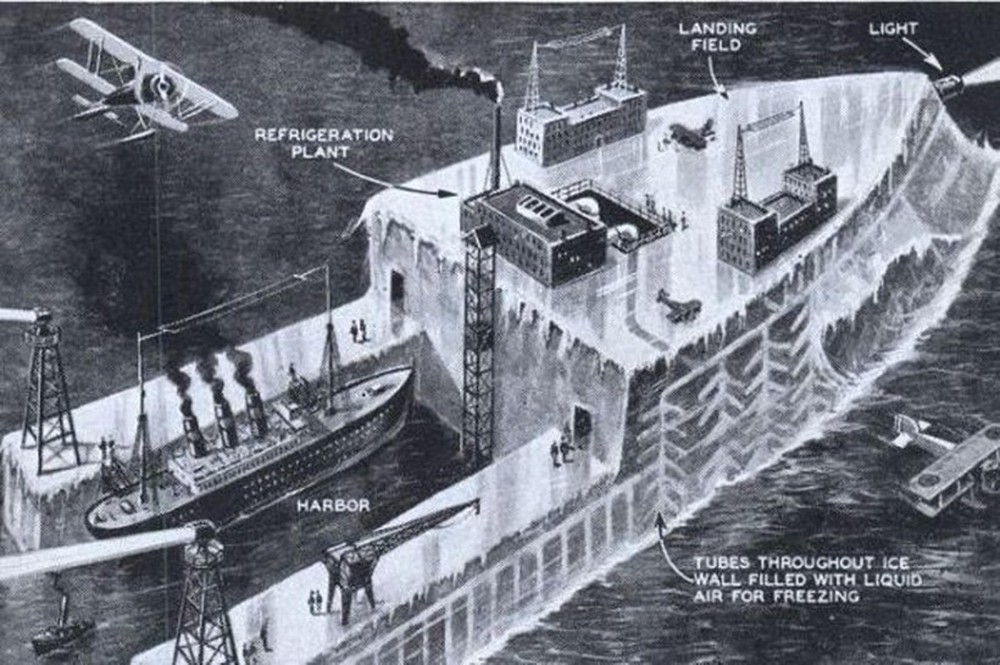 Thực hư dự án đóng tàu sân bay bằng băng - Ảnh 1.