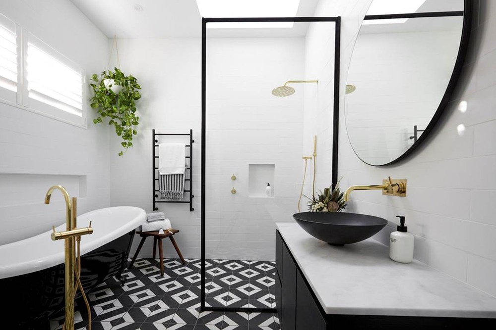 Tha hồ gom nhặt ý tưởng cho căn phòng tắm gia đình với những thiết kế ấn tượng - Ảnh 12.