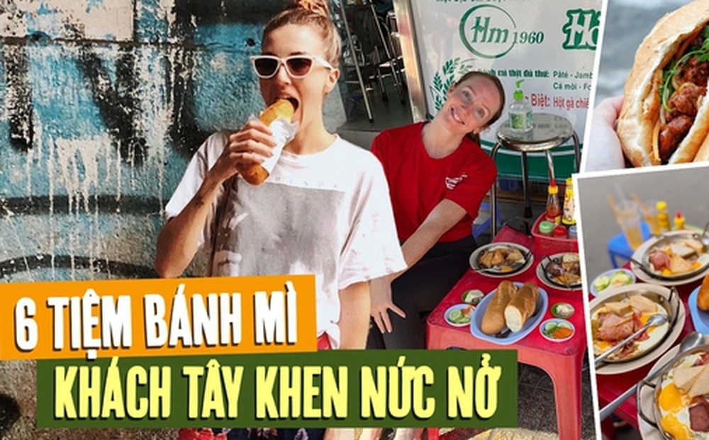 TP.HCM có 6 tiệm bánh mì được khách Tây bình chọn là "ngon nhất"