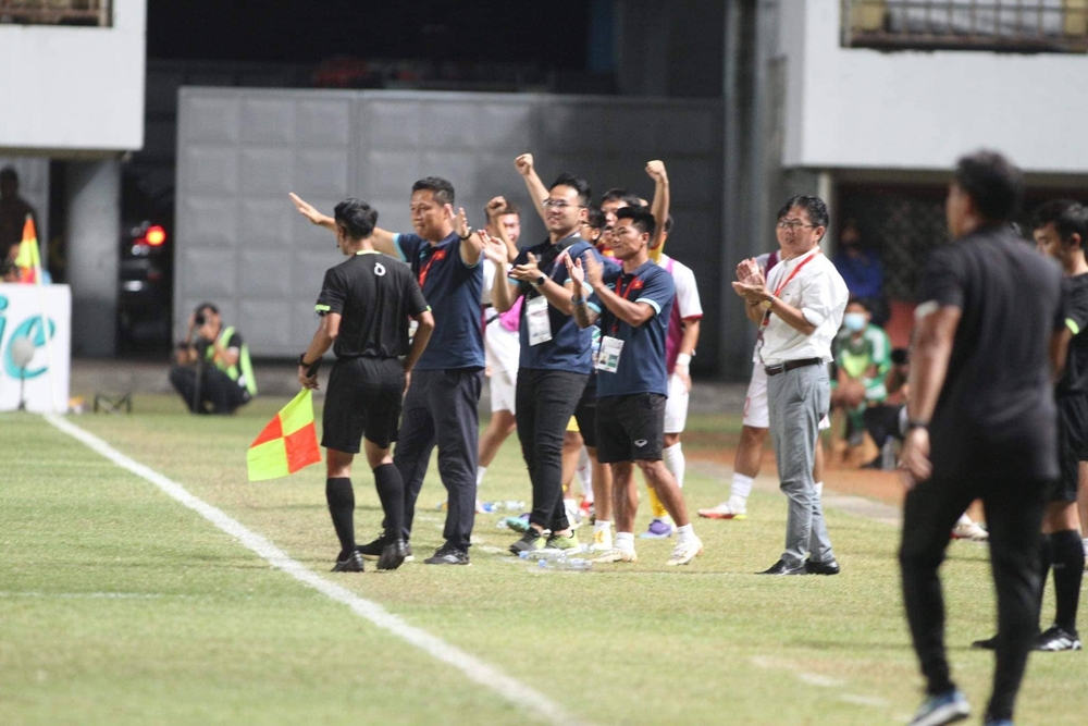 TRỰC TIẾP U16 Việt Nam 1-0 U16 Indonesia: U16 Việt Nam xuất sắc dẫn trước - Ảnh 3.