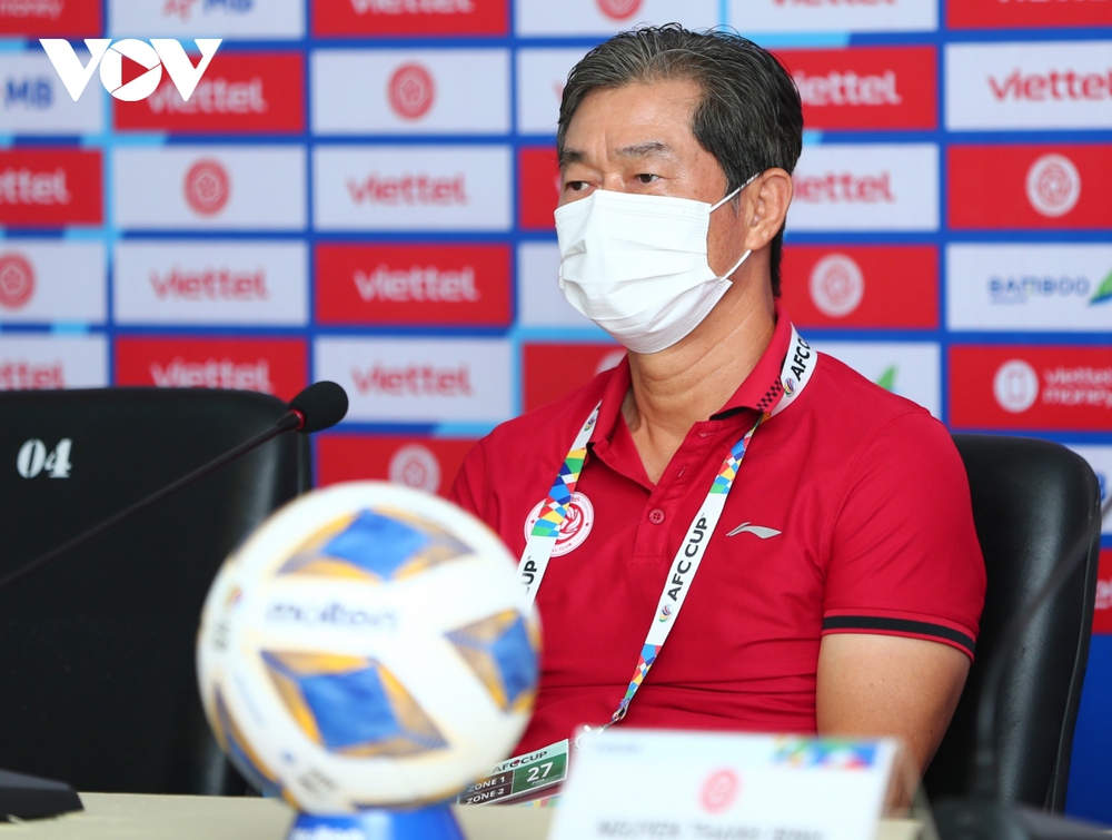 HLV Bae Ji Won tuyên bố đanh thép trước trận bán kết AFC Cup 2022 - Ảnh 1.