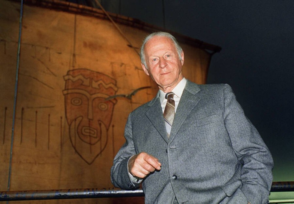 Thor Heyerdahl: Nhà thám hiểm đã vượt hàng nghìn hải lý băng qua đại dương trên một chiếc bè tự chế - Ảnh 6.